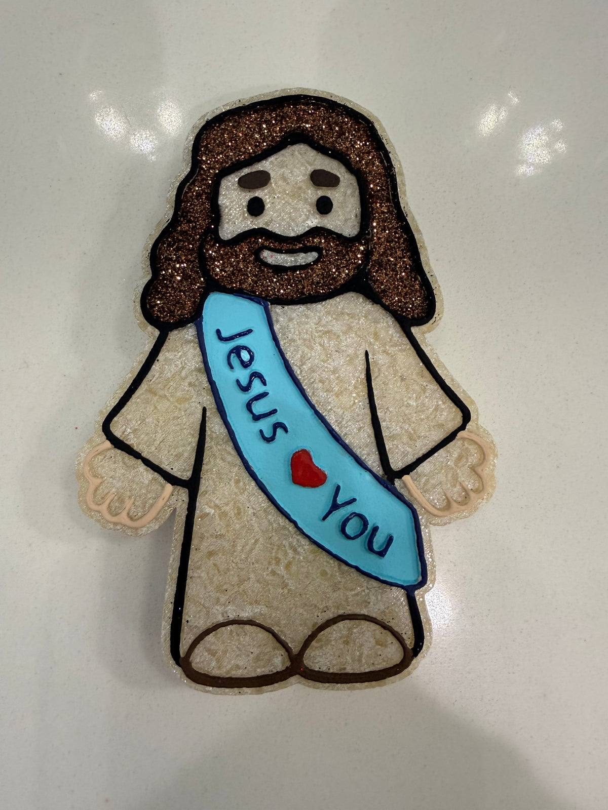 Jesus Loves You Aroma Bead Freshie