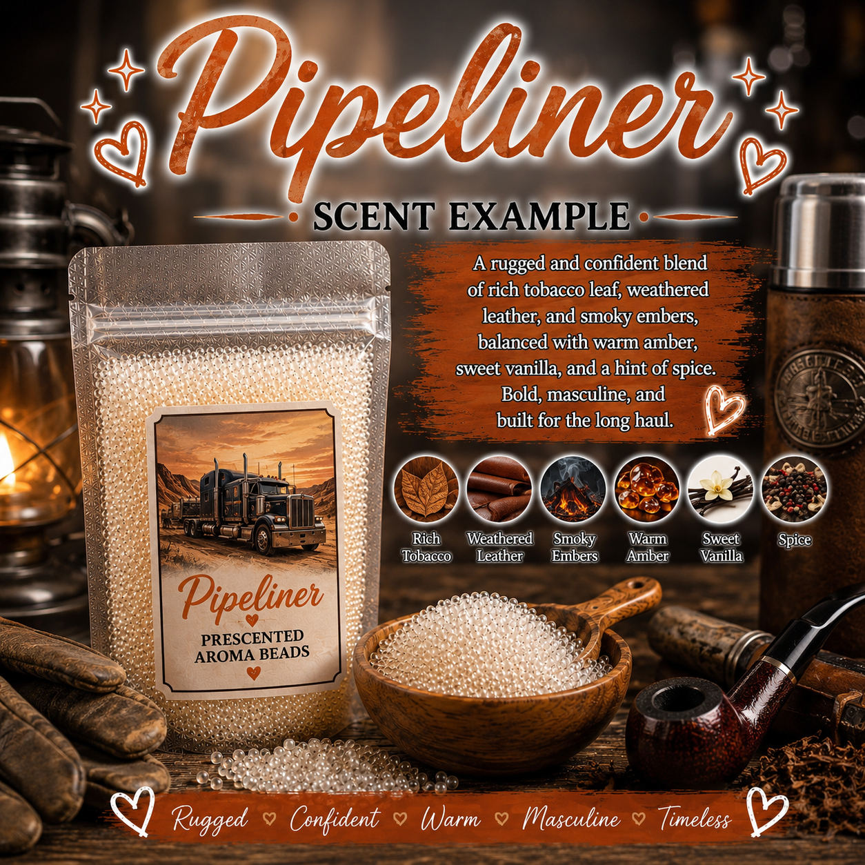 Pipeliner Type Pre-Scented Aroma Beads