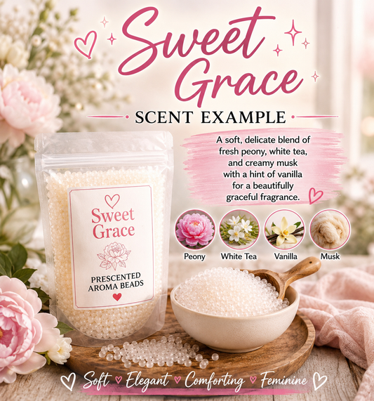 Sweet Grace Type Pre-Scented Aroma Beads